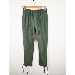 Coalatree Trailhead Adventure Pants Green Ripstop Hiking Joggers Womens XS